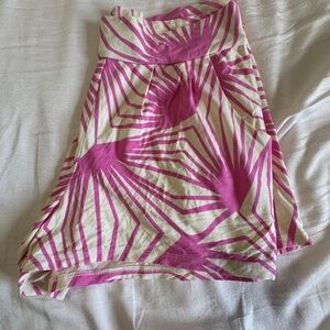 Fighting Eel Pink and White Women Shorts
